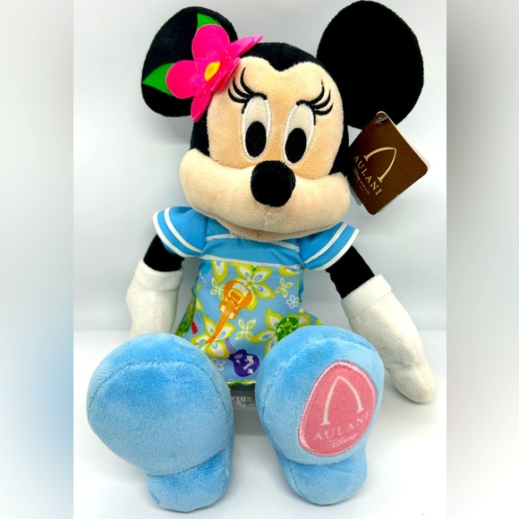Disney Aulani Resort Minnie Mouse 11” Plush, NWT. - Picture 2 of 3